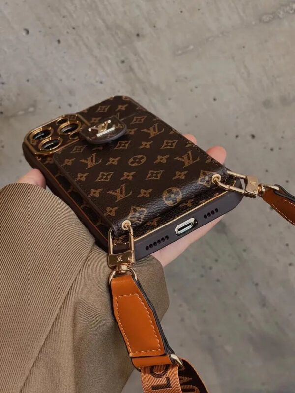 i1698564826-4653-8-1 Monogram Leather V iPhone Wallet Case With Crossbody Strap