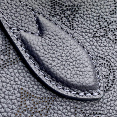BLOSSOM PM 20 IN DARK BLUE MONOGRAM PERFORATED CALFSKIN
