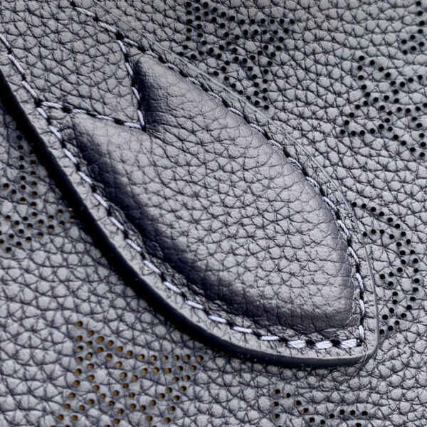 BLOSSOM PM 20 IN DARK BLUE MONOGRAM PERFORATED CALFSKIN