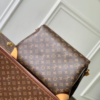 imgHD_4828b284_20250514_cmp_i1747209800683_6923_0_2_jpg HIDE AWAY MM 36 IN BROWN MONOGRAM COATED CANVAS AND CALFSKIN