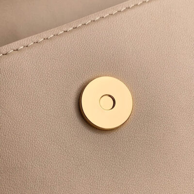 WALLET ON CHAIN BLOOM 20 IN BEIGE CALFSKIN
