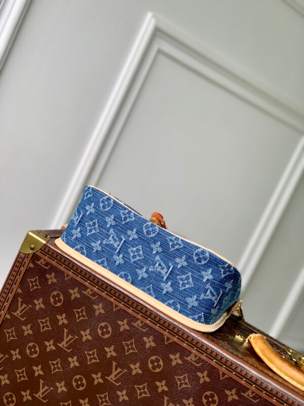 imgHD_4828b284_20250520_cmp_i1747727001470_1057_0_3_jpg DIANE 24 IN DENIM BLUE MONOGRAM COWHIDE LEATHER TRIM