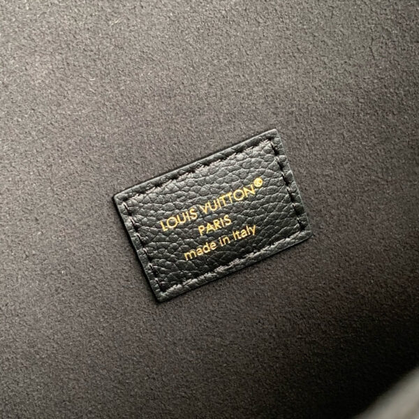 ANYTIME FLAP BAG 29.5 IN BLACK MONOGRAM CALFSKIN