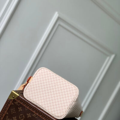 ROMANCE ALL IN BB 25S 18 IN DUNE MONOGRAM DAMIER CALFSKIN