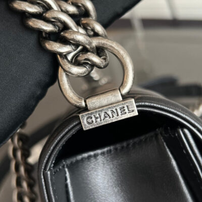 imgHD_89105d0f_20250712_cmp_i1752300498041_9492_0_7_jpg CHANEL 25S BOY BAG 20 IN BLACK LAMBSKIN