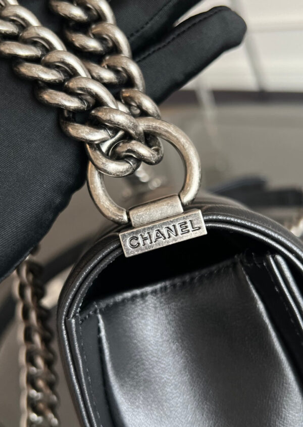 imgHD_89105d0f_20250712_cmp_i1752300498041_9492_0_7_jpg CHANEL 25S BOY BAG 20 IN BLACK LAMBSKIN