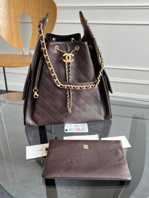 imgHD_89105d0f_20250816_cmp_i1755329323013_8622_0_3_jpg CHANEL 25S HOBO BAG 40 IN DARK EARTH BROWN CAVIAR WITH GOLD HARDWARE