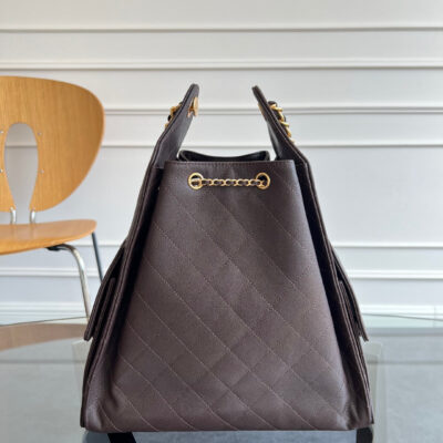 imgHD_89105d0f_20250816_cmp_i1755329323013_9636_0_2_jpg CHANEL 25S HOBO BAG 40 IN DARK EARTH BROWN CAVIAR WITH GOLD HARDWARE