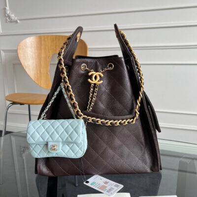 imgHD_89105d0f_20250816_cmp_i1755329329329_196_0_0_jpg CHANEL 25S HOBO BAG 40 IN DARK EARTH BROWN CAVIAR WITH GOLD HARDWARE
