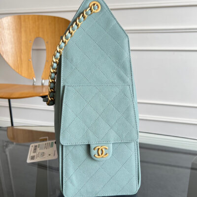 imgHD_89105d0f_20250816_cmp_i1755329503764_9566_0_6_jpg CHANEL 25S HOBO BAG 40 IN SOFT TEAL BLUE CAVIAR WITH GOLD HARDWARE
