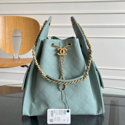 imgHD_89105d0f_20250816_cmp_i1755329509107_7075_0_1_jpg CHANEL 25S HOBO BAG 40 IN SOFT TEAL BLUE CAVIAR WITH GOLD HARDWARE