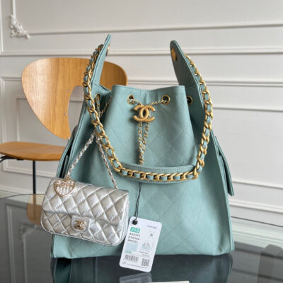 imgHD_89105d0f_20250816_cmp_i1755329509111_7008_0_0_jpg CHANEL 25S HOBO BAG 40 IN SOFT TEAL BLUE CAVIAR WITH GOLD HARDWARE