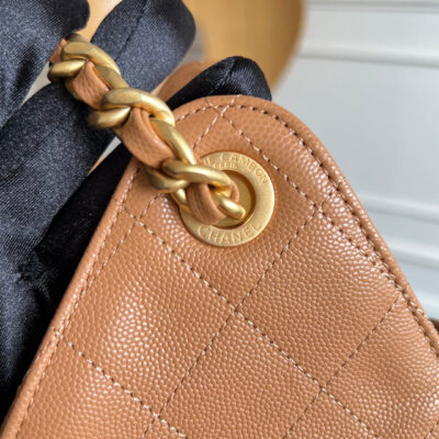 imgHD_89105d0f_20250818_cmp_i1755507862937_8758_0_4_jpg CHANEL 25S HOBO BAG 30 IN CARAMEL BROWN CAVIAR WITH GOLD HARDWARE