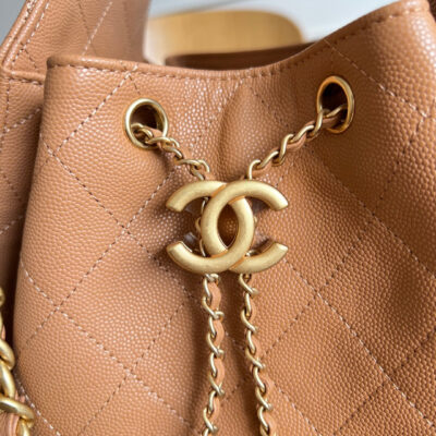 imgHD_89105d0f_20250818_cmp_i1755507864587_7307_0_5_jpg CHANEL 25S HOBO BAG 30 IN CARAMEL BROWN CAVIAR WITH GOLD HARDWARE