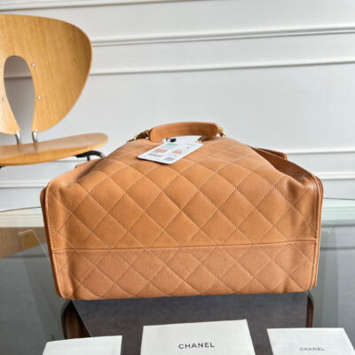imgHD_89105d0f_20250818_cmp_i1755507864591_7579_0_6_jpg CHANEL 25S HOBO BAG 30 IN CARAMEL BROWN CAVIAR WITH GOLD HARDWARE