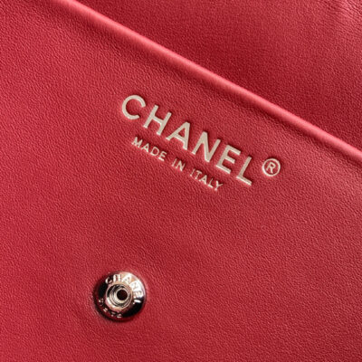 CHANEL 26S SOUPLISSIMO MAXI FLAP MEDIUM 32 IN BLACK GRAINED CALFSKIN SILVER HARDWARE