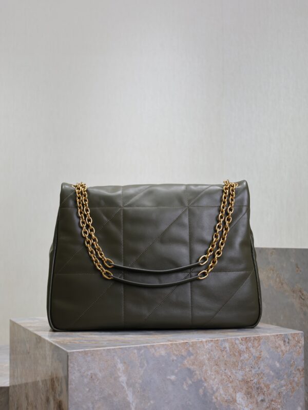 YSL 25S LARGE JAMIE 43 IN LIGHT MUSK LAMBSKIN GOLD HARDWRE