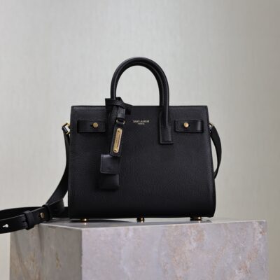 imgHD_f8c0bdc9_20250424_i1745484391626_6560_0_0_jpg YSL 25S SAC DE JOUR 22 IN BLACK SUPPLE GRAINED CALFSKIN GOLD HARDWRE