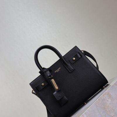 imgHD_f8c0bdc9_20250424_i1745484397316_9330_0_1_jpg YSL 25S SAC DE JOUR 22 IN BLACK SUPPLE GRAINED CALFSKIN GOLD HARDWRE
