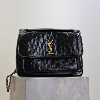 imgHD_f8c0bdc9_20250821_i1755763507266_9478_0_0_jpg YSL 25S NIKI GM BAG 32 IN BLACK GLOSSY CALFSKIN GOLD HARDWRE