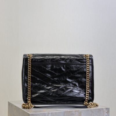 imgHD_f8c0bdc9_20250821_i1755764051646_9349_0_8_jpg YSL 25S NIKI MM BAG 28 IN BLACK GLOSSY CALFSKIN GOLD HARDWRE