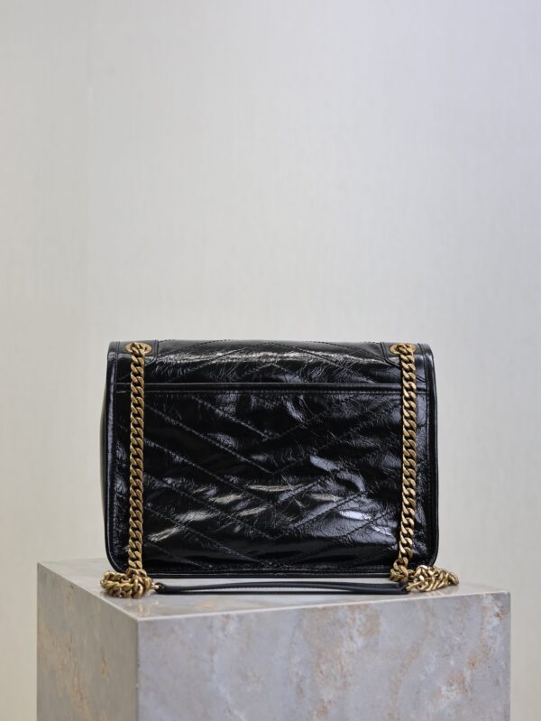 imgHD_f8c0bdc9_20250821_i1755764051646_9349_0_8_jpg YSL 25S NIKI MM BAG 28 IN BLACK GLOSSY CALFSKIN GOLD HARDWRE