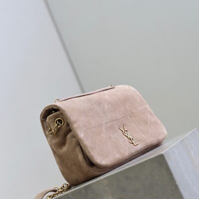 imgHD_f8c0bdc9_20250822_i1755851824921_1526_0_2_jpg YSL 25S JAMIE 4.3 MINI 20 IN DUSTY ROSE BEIGE SUEDE GOLD HARDWRE