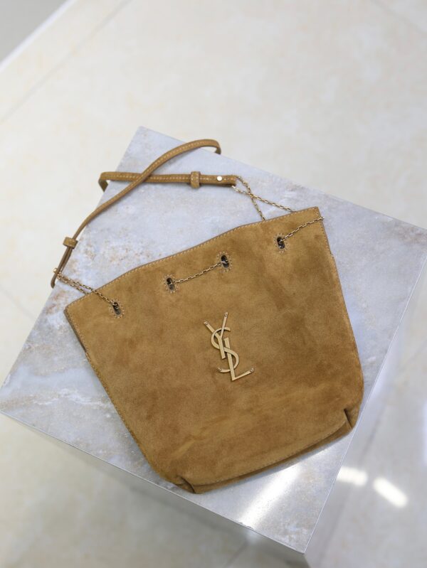 imgHD_f8c0bdc9_20250822_i1755853702897_3913_0_7_jpg YSL 25S POCHON BAG 24 IN CARAMEL COGNAC SUEDE GOLD HARDWRE