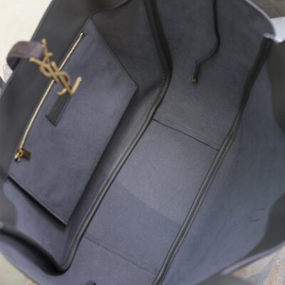 imgHD_f8c0bdc9_20250903_i1756883667114_3391_0_5_jpg YSL 25S LE 5 À 7 BEA 50 IN DARK GRAY SUEDE GOLD HARDWRE