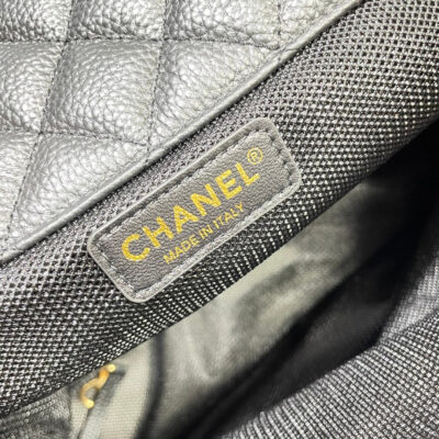 img_0a644df0_20241116_i1731763528_6722_4_jpg CHANEL 26S FLAP BAG 46 IN BLACK CAVIAR CALFSKIN WITH GOLD HARDWARE