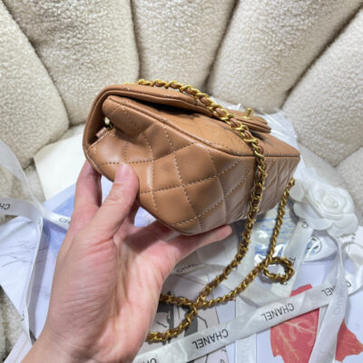 img_0a644df0_20241130_i1732944478_4906_7_jpg CHANEL 26S FLAP BAG 20 IN BROWN LAMBSKIN