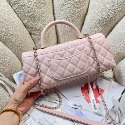 img_0a644df0_20260426_i1777184677888_8665_0_3_jpg CHANEL 26S COCO HANDLE BAG 32 IN LIGHT PINK CAVIAR CALFSKIN GOLD HARDWARE
