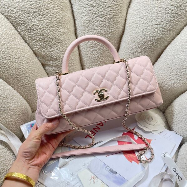 img_0a644df0_20260426_i1777184679552_8751_0_1_jpg CHANEL 26S COCO HANDLE BAG 32 IN LIGHT PINK CAVIAR CALFSKIN GOLD HARDWARE