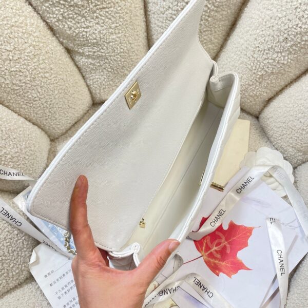 img_0a644df0_20260426_i1777184749449_3634_0_8_jpg CHANEL 26S COCO HANDLE BAG 32 IN WHITE CAVIAR CALFSKIN GOLD HARDWARE