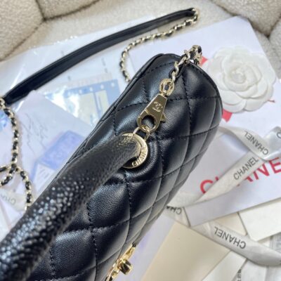 img_0a644df0_20260519_i1779123963535_5771_0_6_jpg CHANEL 26S COCO HANDLE BAG 32 IN BLACK LAMBSKIN GOLD HARDWARE