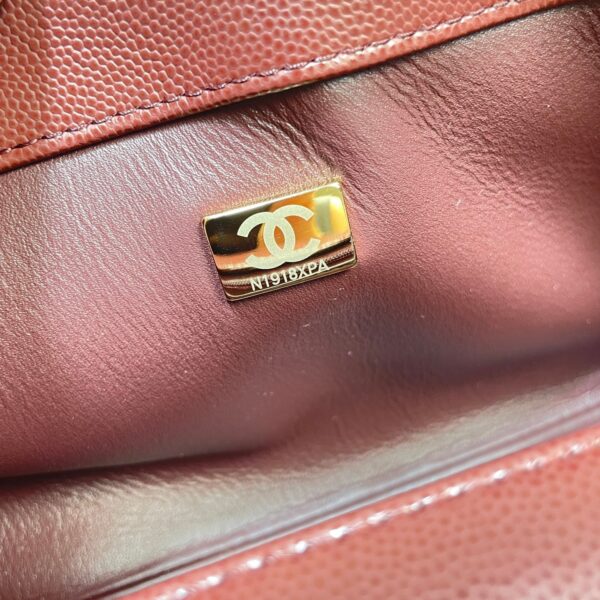 img_0a644df0_20260519_i1779188195814_6820_0_8_jpg CHANEL 26S COCO HANDLE BAG 32 IN DARK RED CAVIAR CALFSKIN GOLD HARDWARE
