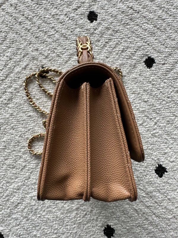 img_0b9f920c_20251121_i1763695669_5092_6_jpg CHANEL 25S CLASSIC WALLET ON CHAIN 19 IN BROWN LAMBSKIN WITH GOLD HARDWARE