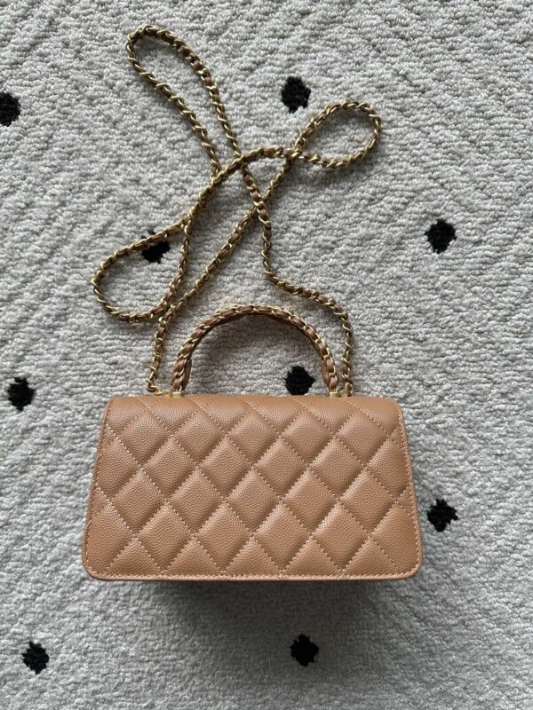 img_0b9f920c_20251121_i1763695669_9928_5_jpg CHANEL 25S CLASSIC WALLET ON CHAIN 19 IN BROWN LAMBSKIN WITH GOLD HARDWARE