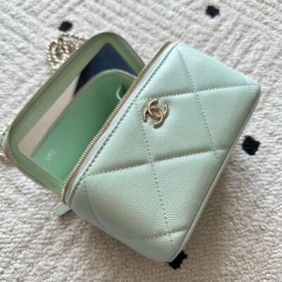 img_0b9f920c_20251208_i1765162866152_9691_0_6_jpg CHANEL 25S VANITY BAG 17 IN MINT GREEN CAVIAR LEATHER
