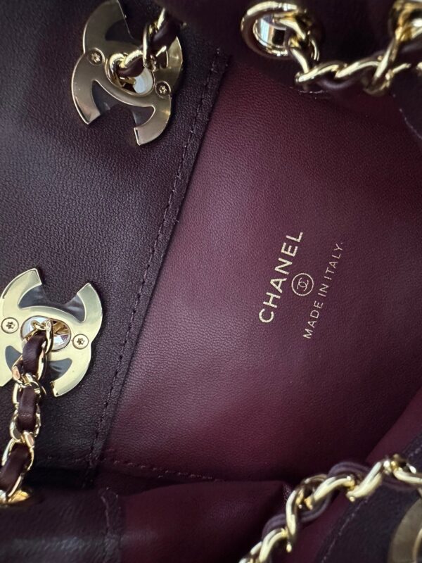 img_0b9f920c_20260622_i1782107188221_6770_0_8_jpg CHANEL 26S MINI BUCKET BAG 18 IN BURGUNDY RED QUILTED CALFSKIN GOLD HARDWARE