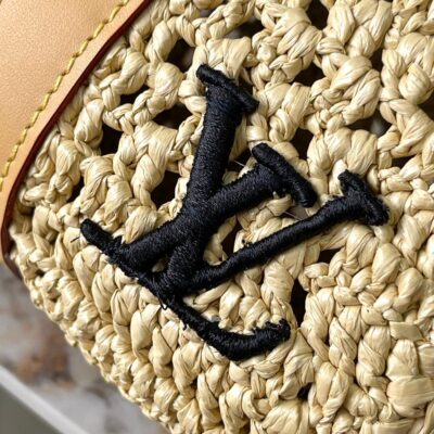 img_1578ca1d_20240730_a1722277733518_4355_jpg KEEPALL BANDOULIÈRE 25 IN BEIGE CROCHETED RAFFIA AND CALFSKIN TRIM