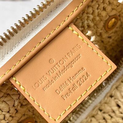 img_1578ca1d_20240730_a1722277734761_6668_jpg KEEPALL BANDOULIÈRE 25 IN BEIGE CROCHETED RAFFIA AND CALFSKIN TRIM