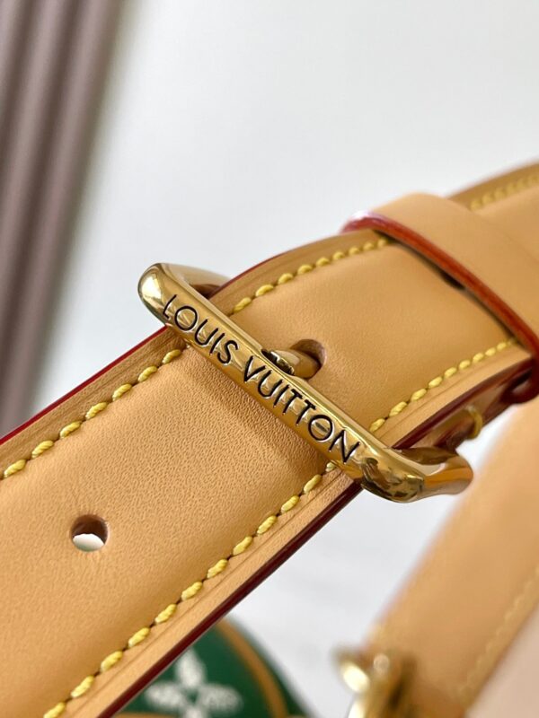 img_1578ca1d_20241006_a1728196796991_5830_jpg SPEEDY P9 BANDOULIÈRE 25 IN GREEN MONOGRAM CANVAS GOLD HARDWARE