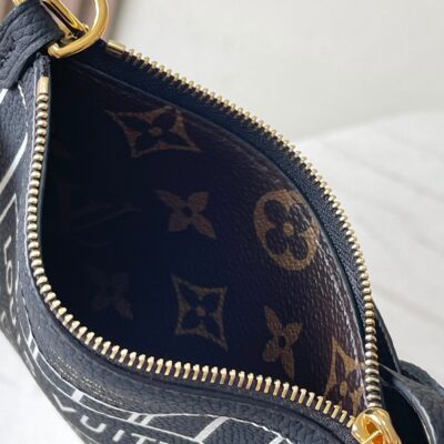 img_1578ca1d_20241010_a1728495554417_0266_jpg NEVERFULL BANDOULIÈRE INSIDE OUT BB 24 IN BROWN MONOGRAM CANVAS AND BLACK CALFSKIN