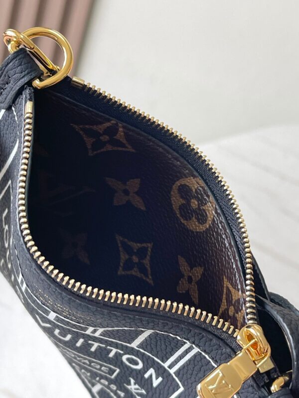 img_1578ca1d_20241010_a1728495554417_0266_jpg NEVERFULL BANDOULIÈRE INSIDE OUT BB 24 IN BROWN MONOGRAM CANVAS AND BLACK CALFSKIN