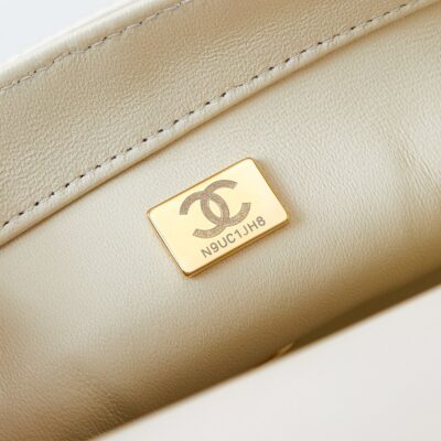 CHANEL 25S FLAP BAG 20 IN LIGHT PINK MIX BLACK SEQUINS