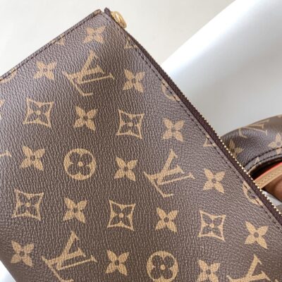 LV HOBO BAG 34 IN BROWN MONOGRAM CANVAS