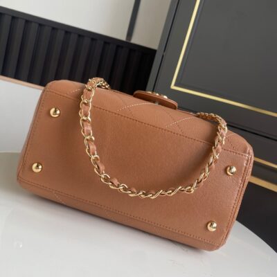img_2d28104e_20260422_i1776837883384_4431_0_6_jpg CHANEL 26S QUILTED SMALL SHOPPING TOTE 25 IN CARAMEL BROWN CAVIAR CALFSKIN GOLD HARDWARE