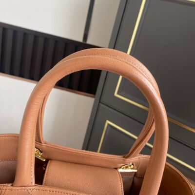 img_2d28104e_20260422_i1776837885369_960_0_5_jpg CHANEL 26S QUILTED SMALL SHOPPING TOTE 25 IN CARAMEL BROWN CAVIAR CALFSKIN GOLD HARDWARE