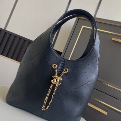 img_2d28104e_20260425_i1777095365315_5498_0_1_jpg CHANEL 26S QUILTED HOBO LARGE BAG 35 IN BLACK CALFSKIN GOLD HARDWARE